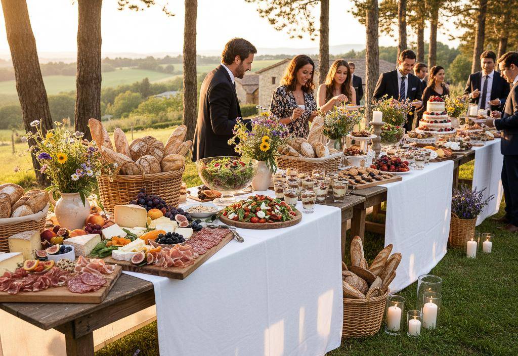 Buffet champêtre